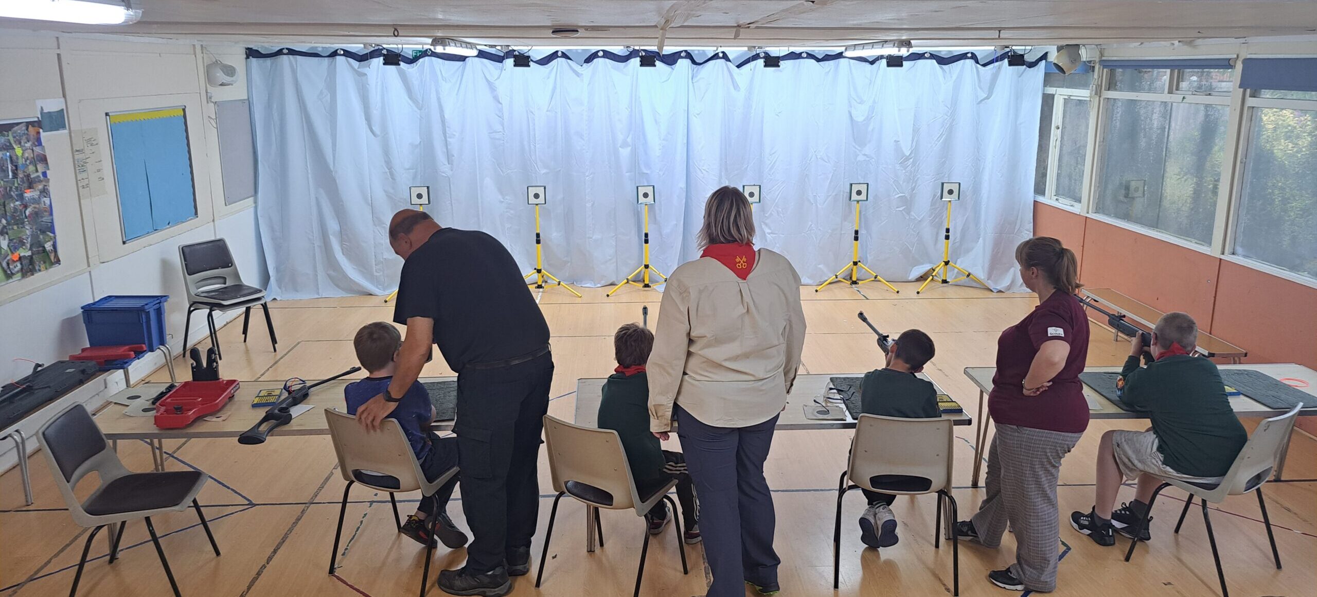 Shooting on range